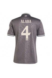 Fotbalové Dres Real Madrid David Alaba #4 Třetí Oblečení 2024-25 Krátký Rukáv